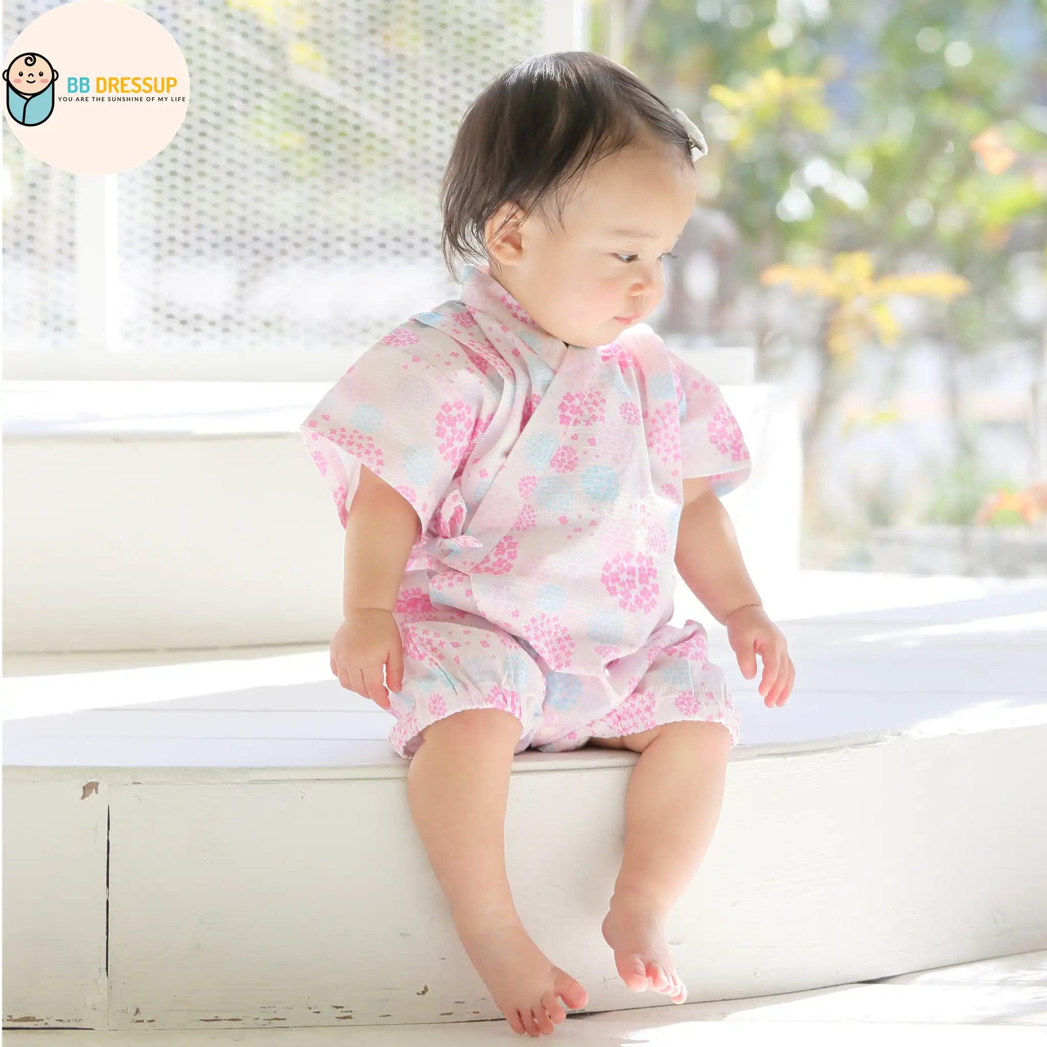 夏日嬰兒服裝涼快之選, 日本甚平和服