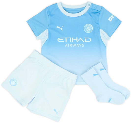 26/27 曼城主場嬰兒波衫/球衣套裝 FULLKIT (衫褲襪)
