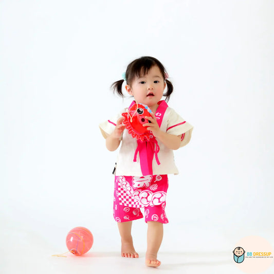 夏天如何挑選嬰兒涼爽衣物？甚平和服/短袖推薦 - BB Dressup