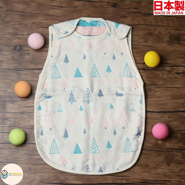 日本 Utex International 嬰兒床上用品專區｜六重紗襁褓毯・防踢睡袋 - BB Dressup