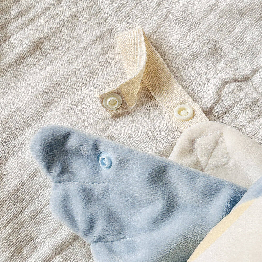 [現貨] 日本直送 Amanoppo 嬰兒幸福青鳥安撫玩偶毛毯禮盒 (Nuiket) - BB Dressup