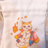 [預購] 香港製造Hanabi 全手繪貓貓小布袋 - BB Dressup