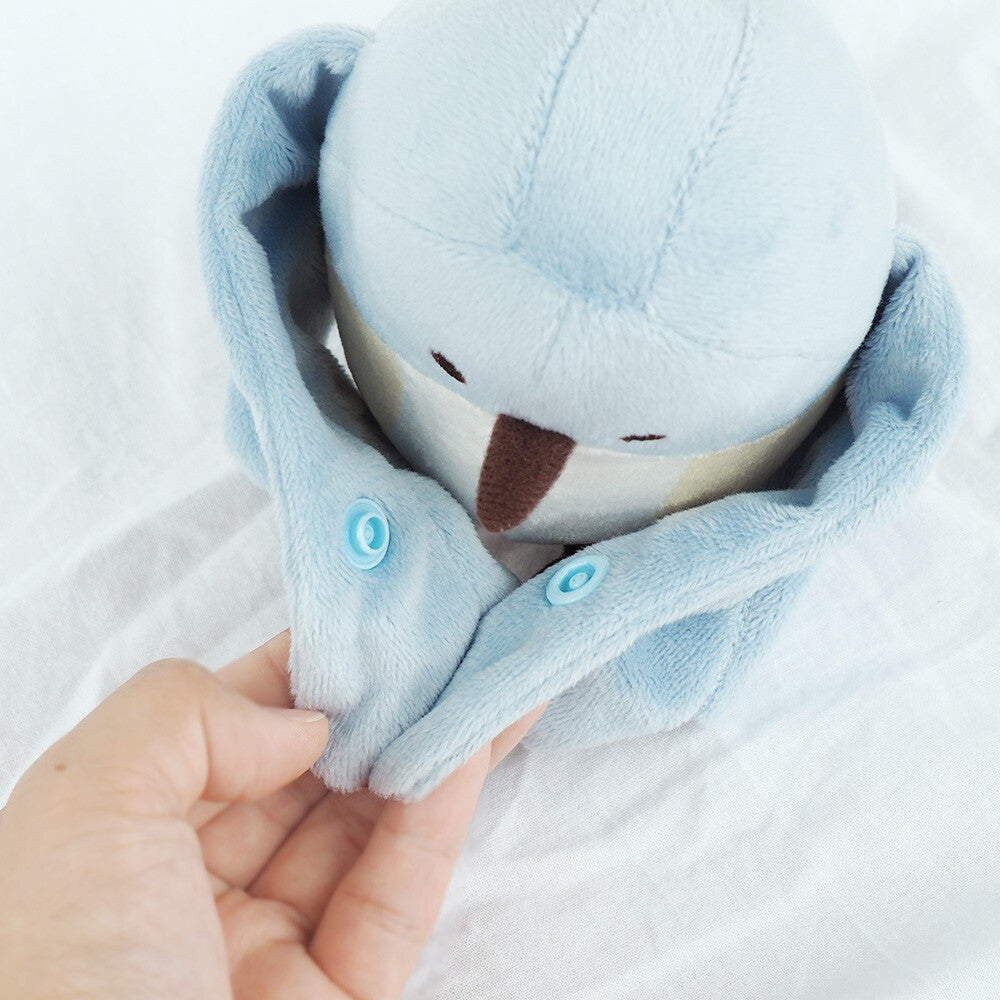 [現貨] 日本直送 Amanoppo 嬰兒幸福青鳥安撫玩偶毛毯禮盒 (Nuiket) - BB Dressup