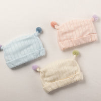 Amorosa Mamma 品牌日本製全棉蕾絲嬰兒帽展示