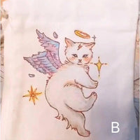 [預購] 香港製造Hanabi 全手繪貓貓小布袋 - BB Dressup