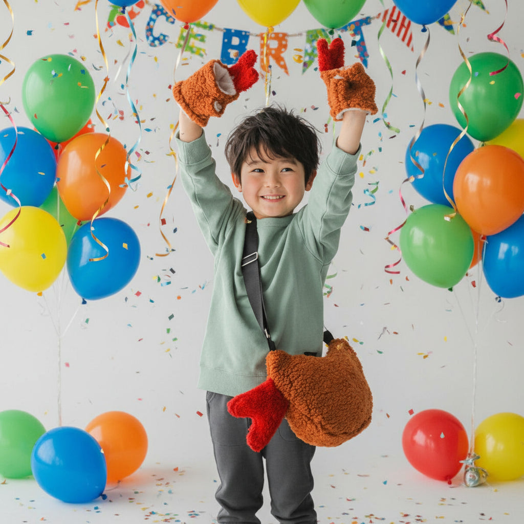 [現貨] 日本直送 Cheekroom 炸蝦造型側背包 - BB Dressup