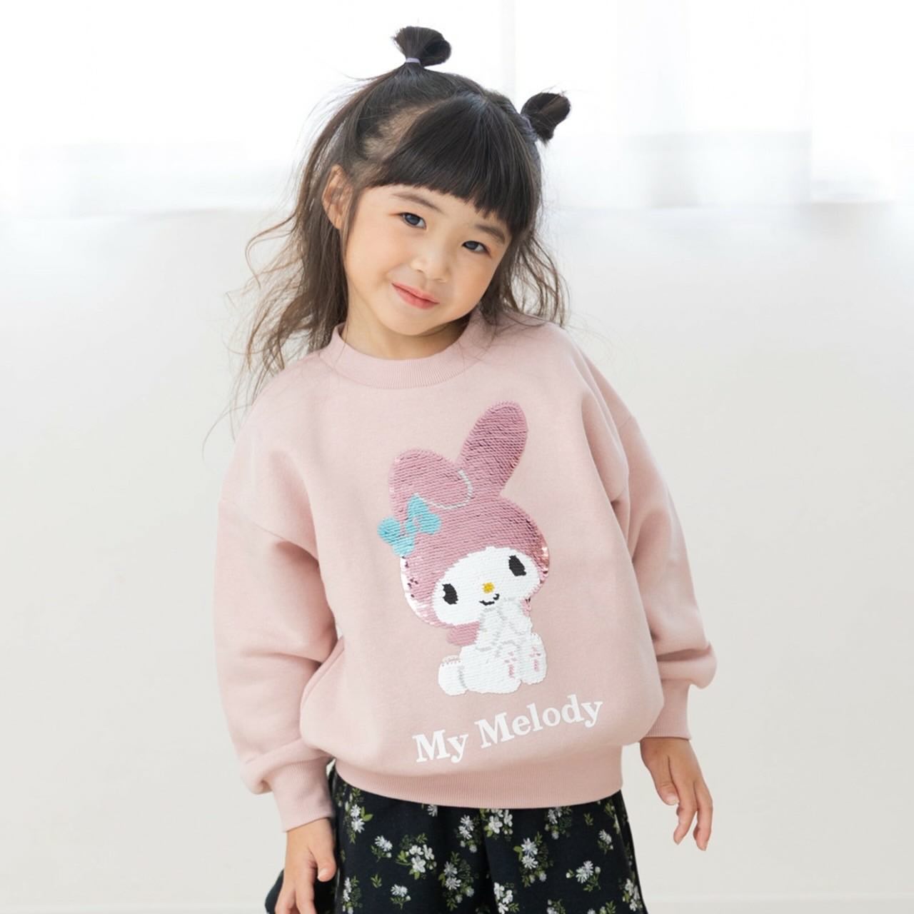 [現貨] 日本直送 Miffy 幼童米色珠片長袖衛衣 (80cm) - BB Dressup