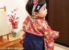 [現貨] 日本直送 Chil2 嬰兒紅色和服造型套裝 (連配飾/襪) (70-90cm) - BB Dressup