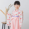 [現貨] 日本直送 Chil2 嬰兒粉紅櫻花圖案和服造型連身衣 (90-100cm) - BB Dressup