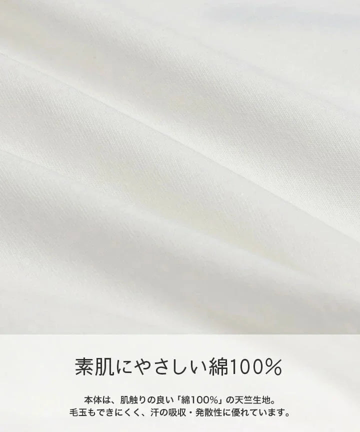 日本直送 100%純棉刺繡嬰兒包屁衣。
