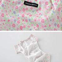 [現貨] 日本製Chuckle Baby褲型碎花嬰兒尿布套 - BB Dressup
