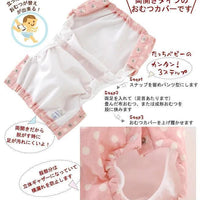 [現貨] 日本製Chuckle Baby褲型碎花嬰兒尿布套 - BB Dressup