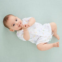 [現貨] 日本直送Combi Mini初生嬰兒100%動物氣球短袖連身衣/包屁衣 - BB Dressup