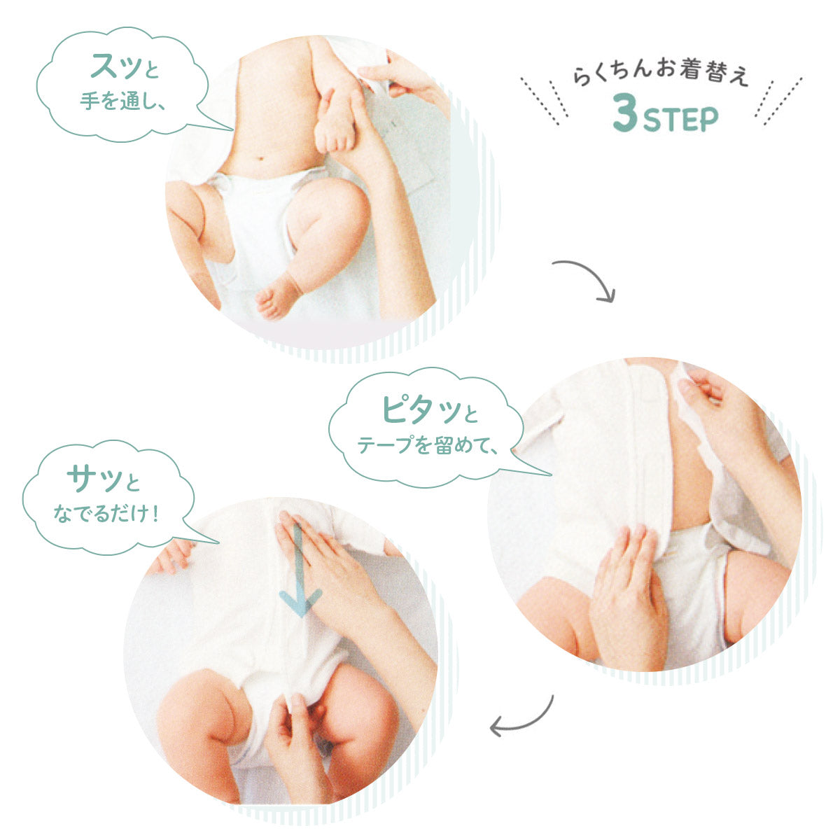 [現貨] 日本直送 Combi Mini初生嬰兒100%純棉動物圖案七分袖保暖上衣 - BB Dressup