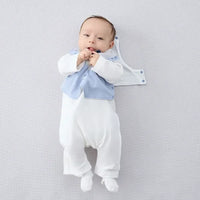 [現貨] 日本直送Combi Mini初生嬰兒煲呔造型小背心 (50-60cm) - BB Dressup