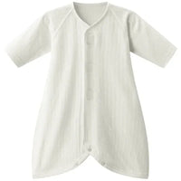 [現貨] 日本直送Combi Mini初生嬰兒針織兩層保暖全身覆蓋連身衣 (50-70cm) - BB Dressup
