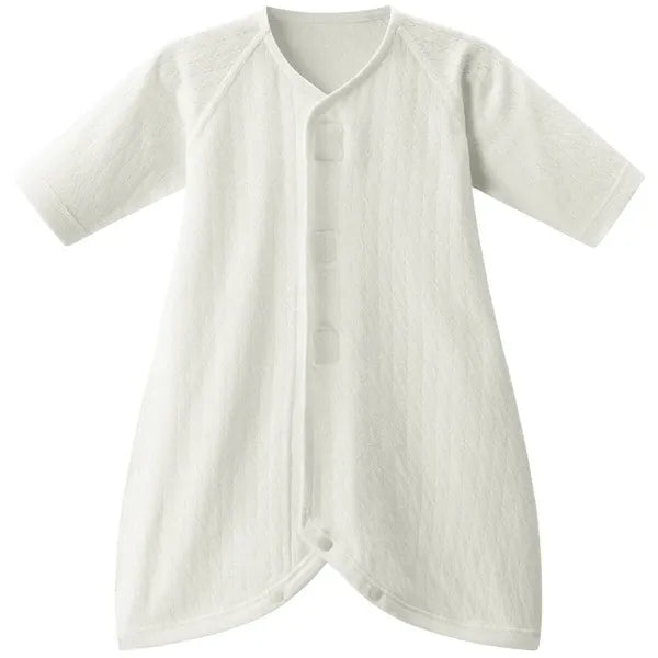 [現貨] 日本直送Combi Mini初生嬰兒針織兩層保暖全身覆蓋連身衣 - BB Dressup