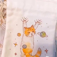 [預購] 香港製造Hanabi 全手繪貓貓小布袋 - BB Dressup