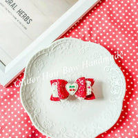 [預購] 香港製造Glitter Hair Bow 車厘子系列頭飾 (共3款) - BB Dressup