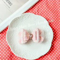[預購] 香港製造Glitter Hair Bow 薄紗系列頭飾 (共2款) - BB Dressup