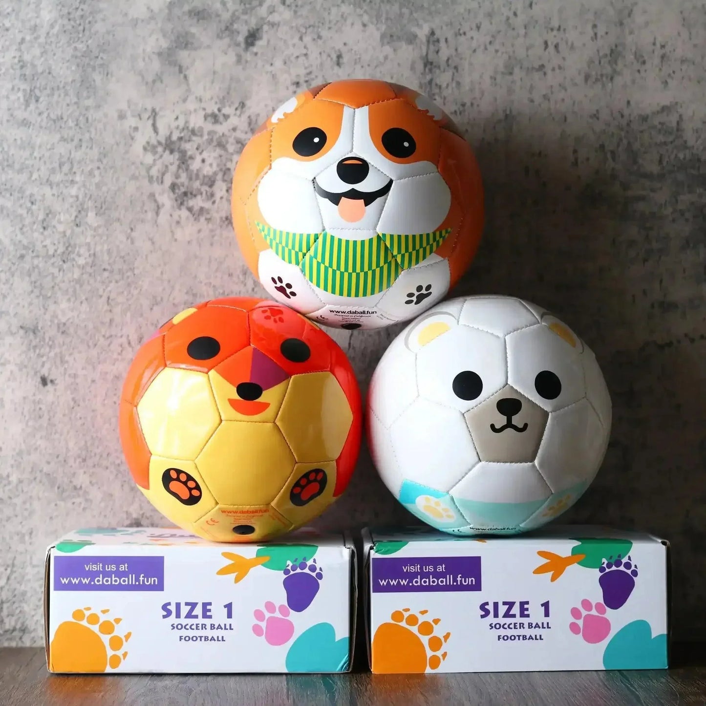 [現貨] 特別企劃 DaBall 狐狸仔造型迷你足球 (附有迷你氣泵) - BB Dressup