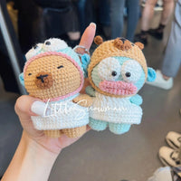 [預購] 香港製造 Littlesnowman Handmade 鈎織小水怪x水豚君公仔 - BB Dressup
