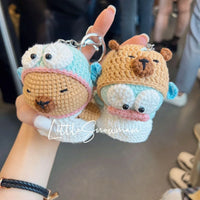 [預購] 香港製造 Littlesnowman Handmade 鈎織小水怪x水豚君公仔 - BB Dressup