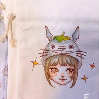 [預購] 香港製造Hanabi 全手繪卡通人物小布袋 - BB Dressup