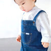 [預購] 日本直送L.Copeck 嬰兒淺藍色工人褲/吊帶褲 - BB Dressup