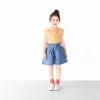 [預購] 日本直送L.Copeck 女童淺藍色牛仔裙褲 - BB Dressup