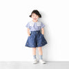 [預購] 日本直送L.Copeck 女童深藍色牛仔裙褲 - BB Dressup