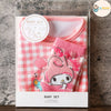 [現貨] 日本直送LIG 嬰兒口水肩/嬰兒襪Baby Gift set禮盒 (My Melody A款) - BB Dressup