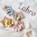 [現貨] 日本製 Labro 嬰兒矽膠配天然木製出牙之星 星形玩具 (粉紅/粉藍)