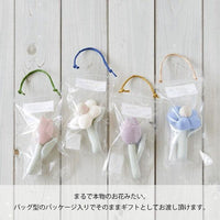 [現貨] 日本製 Lien De Famille鬱金香紫色嬰兒搖鈴 - BB Dressup