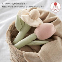 [現貨] 日本製 Lien De Famille鬱金香粉紅色嬰兒搖鈴 - BB Dressup