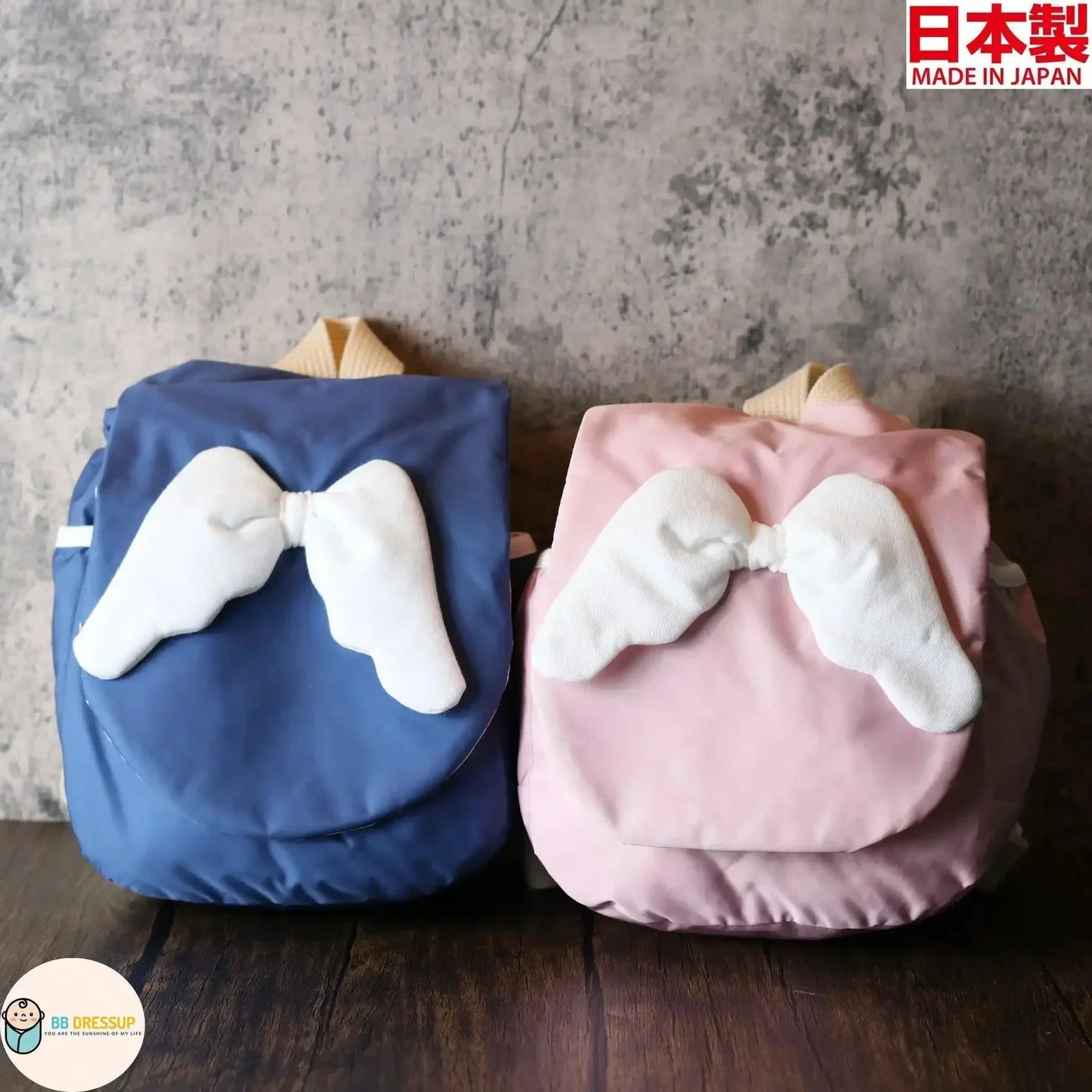 Lien de famille 天使系列嬰兒小背包，高品質日本製嬰兒配件。