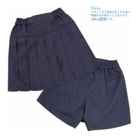 [現貨] 日本直送松永株式會社 女童黑色百褶款裙褲 - BB Dressup