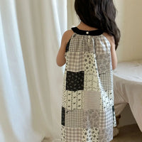[現貨] 日本直送 Migaro 女童碎花拼砌連身裙 (80-100cm) - BB Dressup