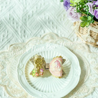[預購] 香港製造Glitter Hair Bow Belle貝兒公主頭飾 - BB Dressup
