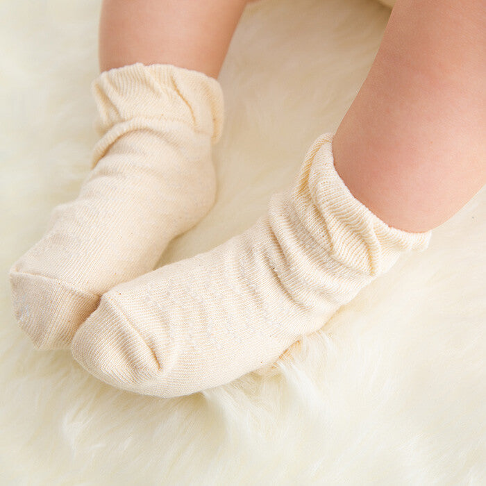 [現貨] 日本製 POMPKINS 100%有機棉白色嬰兒禮物套裝 (PT-1) - BB Dressup