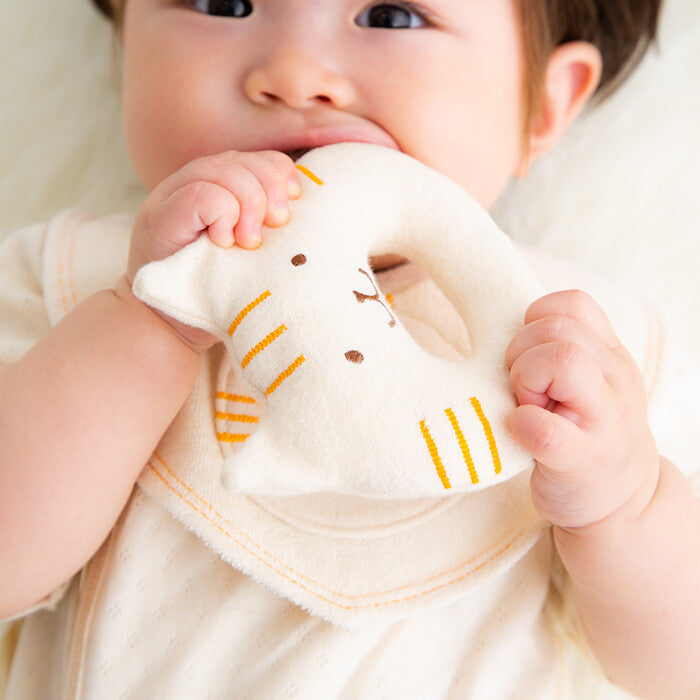 [現貨] 日本製 POMPKINS 100%有機棉白色嬰兒禮物套裝 (PN-1) - BB Dressup