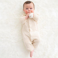 [現貨] 日本製 POMPKINS 初生嬰兒藍色有機棉手表造型搖鈴手環 - BB Dressup