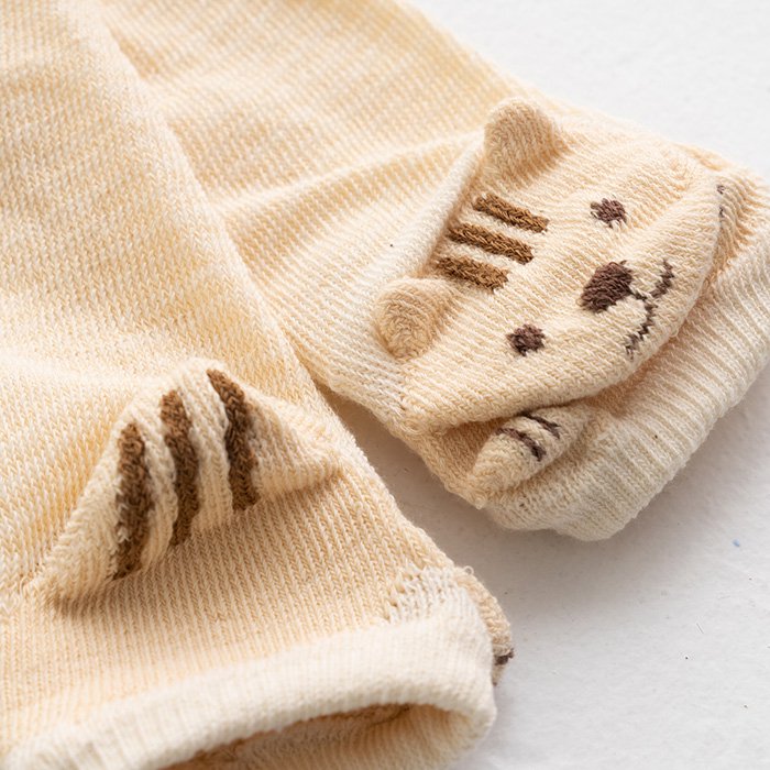 [預購] 日本製POMPKINS 有機棉花栗鼠嬰兒暖腿套 - BB Dressup