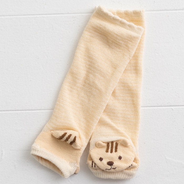 [預購] 日本製POMPKINS 有機棉花栗鼠嬰兒暖腿套 - BB Dressup