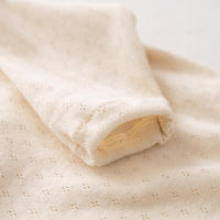 [現貨] 日本製POMPKINS 有機棉嬰兒長袖包屁衣/連身衣 (50-60cm) - BB Dressup