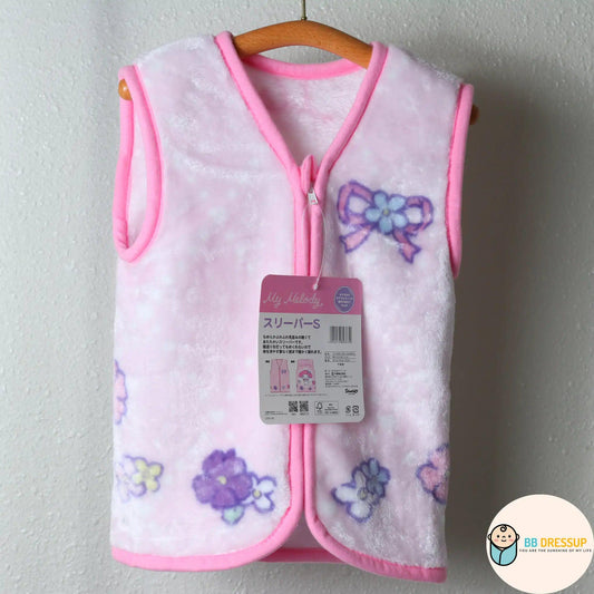 [現貨] 日本直送Sanrio My Melody童裝抓絨背心睡衣/居家服 (3至5歲) - BB Dressup