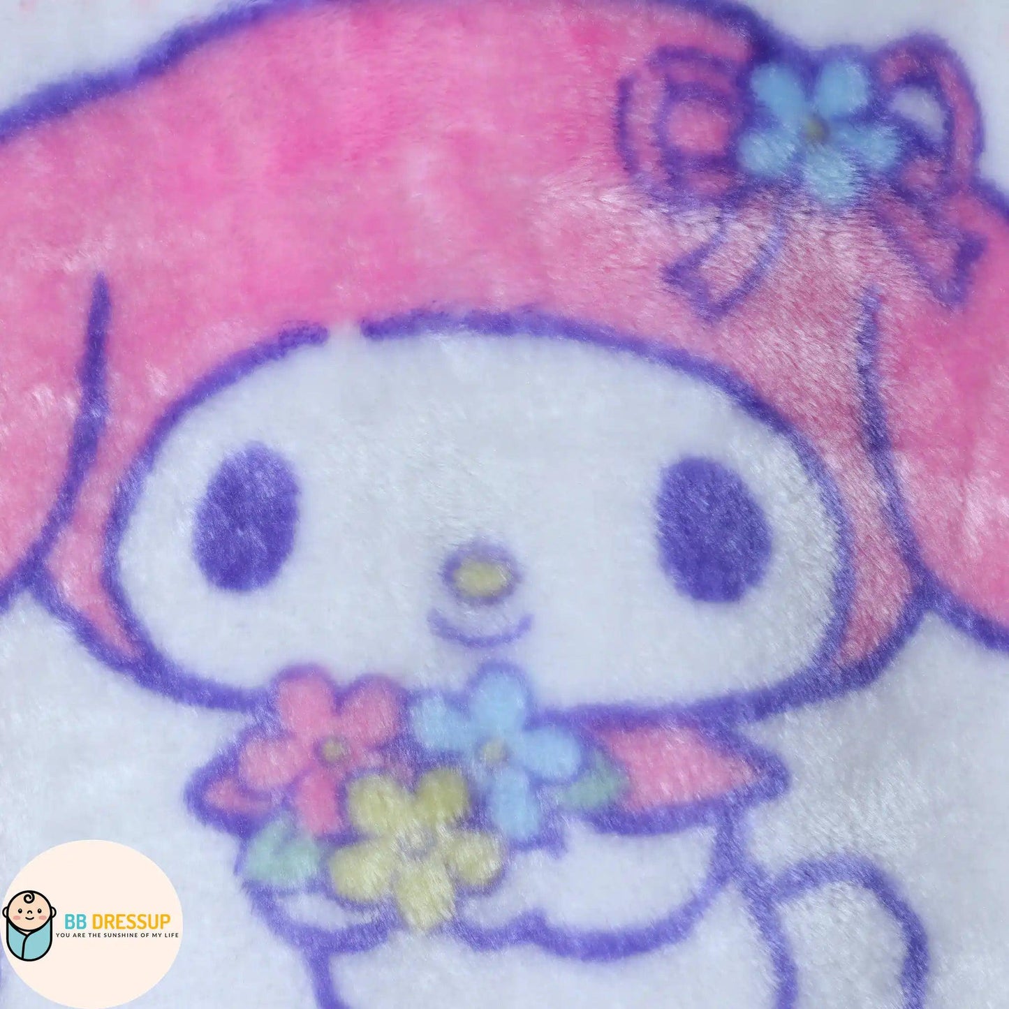 [現貨] 日本直送Sanrio My Melody童裝抓絨背心睡衣/居家服 (3至5歲) - BB Dressup