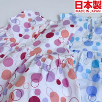 [現貨] 日本製Three Arrow白色純棉上衣束腰外套波點燈籠褲 (三件裝) - BB Dressup