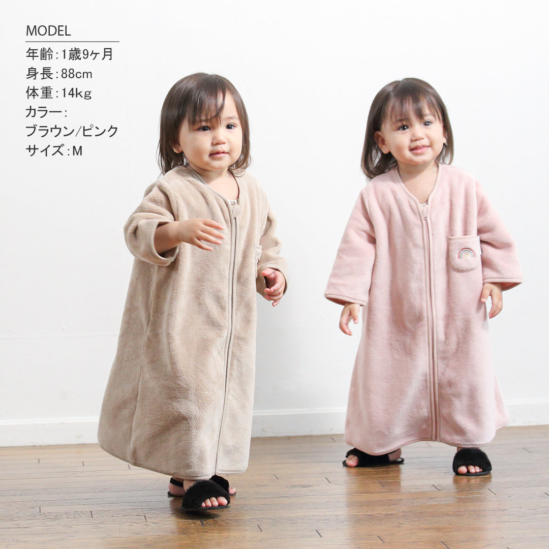 [預購] 日本直送Aenak 初生嬰兒長袖保暖睡衣 (早鳥優惠) - BB Dressup