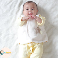 [現貨] 日本直送Aenak 初生嬰兒背心外套 (白/淺啡/粉紅) 50-70cm - BB Dressup